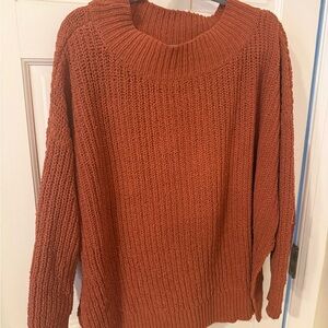 Aerie Warm Cinnamon Turtleneck Sweater